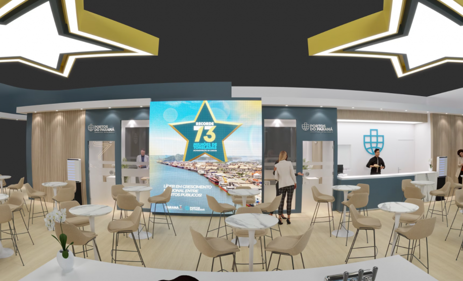 Portos do Paraná reforça liderança na Intermodal South America 2026