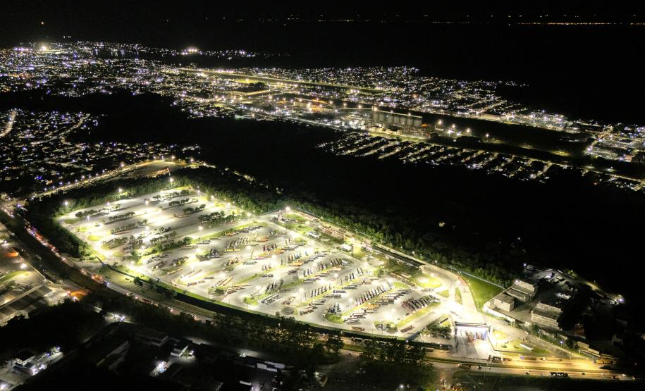 Iluminação Pátio de Triagem Porto de Paranaguá