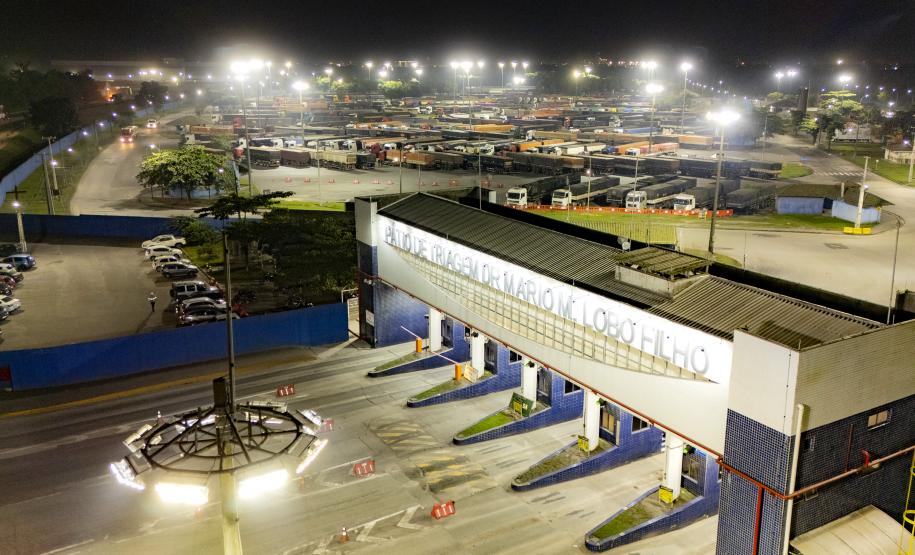 Iluminação Pátio de Triagem Porto de Paranaguá
