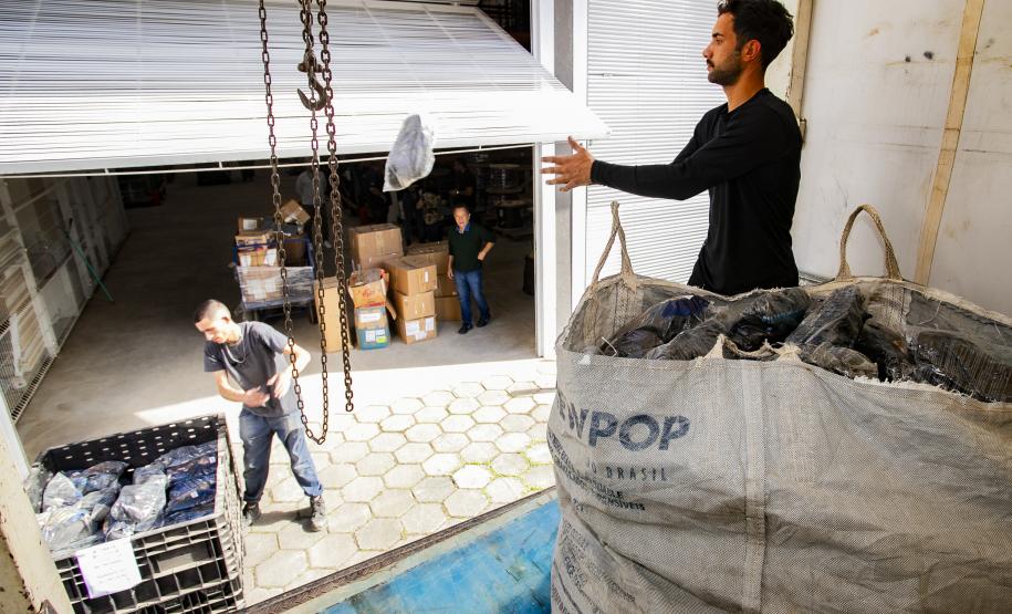 Portos do Paraná destina 810 quilos de EPIs inservíveis para reciclagem