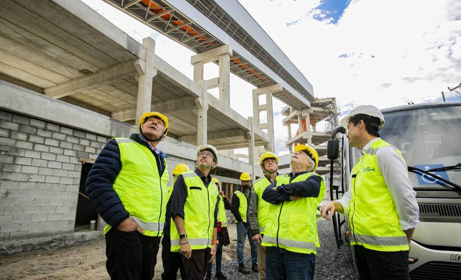 Representantes do Movimento Pró-Paraná fizeram visita ao Moegão