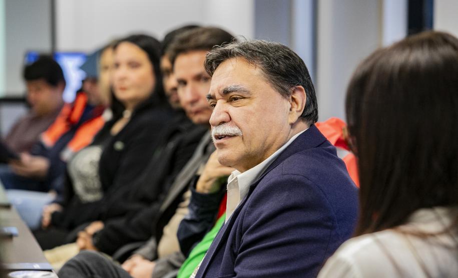 Reuniões para a pose de Edigar Martins aconteceram em Paranaguá e Antonina