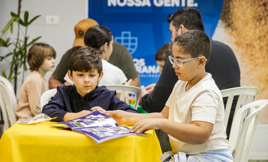 Evento foi marcado pela troca de figurinhas, interação e celebrar a paixão pelo futebol