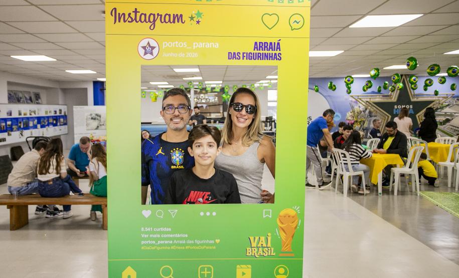 Evento foi marcado pela troca de figurinhas, interação e celebrar a paixão pelo futebol