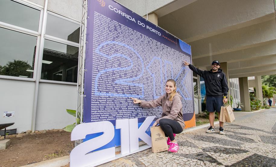 Atletas retiraram os últimos kits nesse sábado no Palácio Taguaré