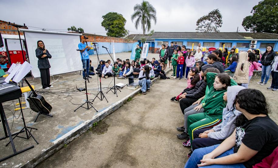 Lançamento da edição 2026 do projeto aconteceu na Escola Municipal Iracema dos Santos