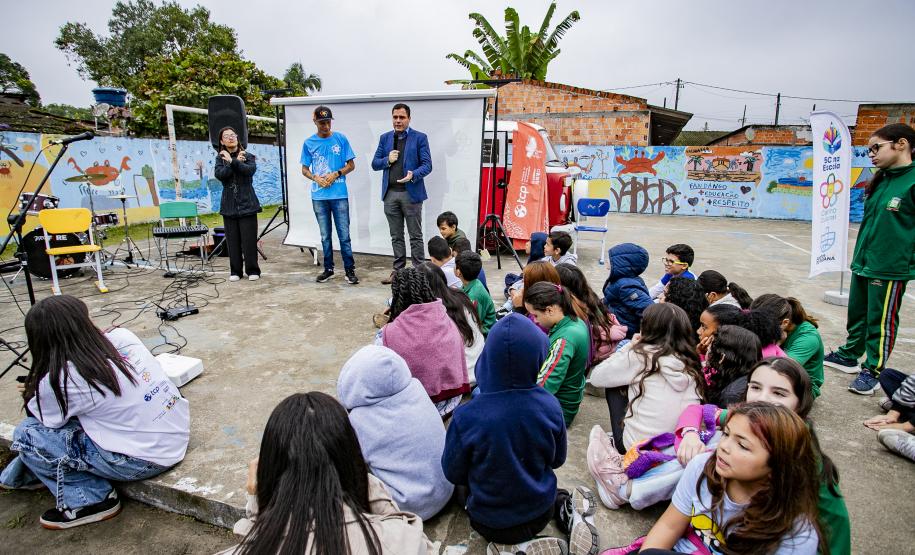Lançamento da edição 2026 do projeto aconteceu na Escola Municipal Iracema dos Santos
