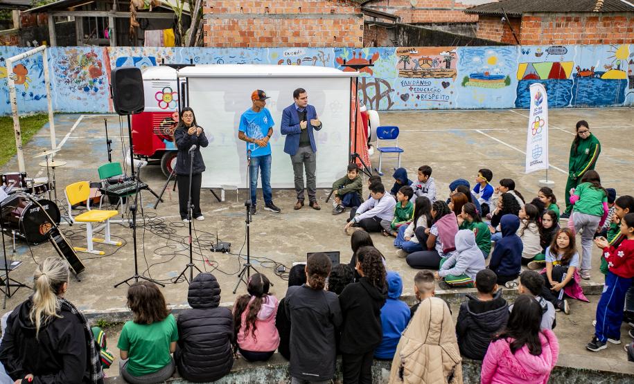 Lançamento da edição 2026 do projeto aconteceu na Escola Municipal Iracema dos Santos
