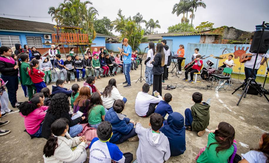 Lançamento da edição 2026 do projeto aconteceu na Escola Municipal Iracema dos Santos