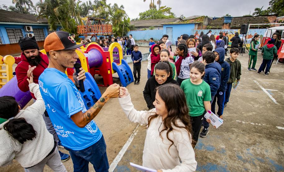 Lançamento da edição 2026 do projeto aconteceu na Escola Municipal Iracema dos Santos