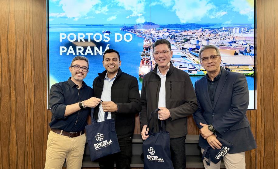 Comitiva liderada pelo governador Coronel Marcos Rocha conheceu práticas de gestão, investimentos e infraestrutura dos portos paranaenses