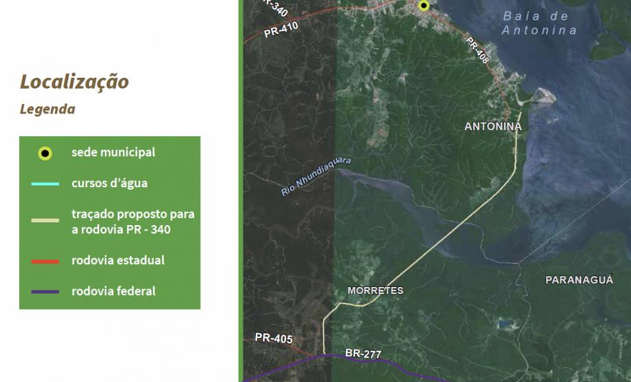 Audiência pública sobre novo acesso a Antonina será em 16 de junho