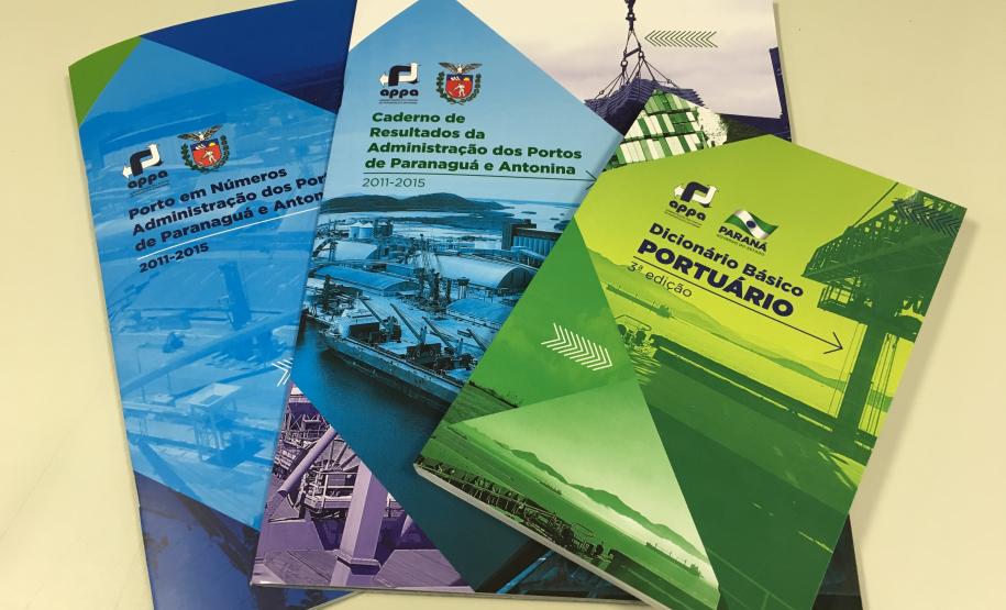 Portos do Paraná lançam série de publicações para todos os públicos