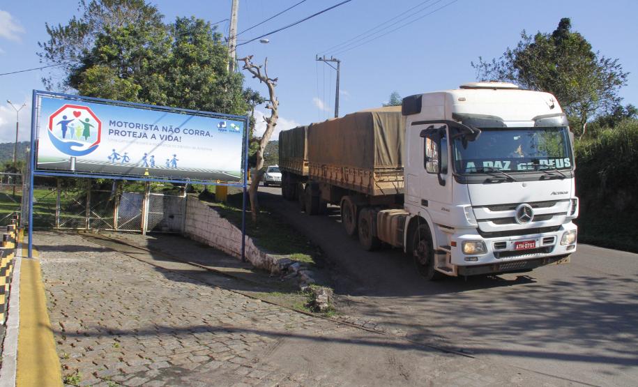 Porto de Antonina inicia ação de conscientização a caminhoneiros