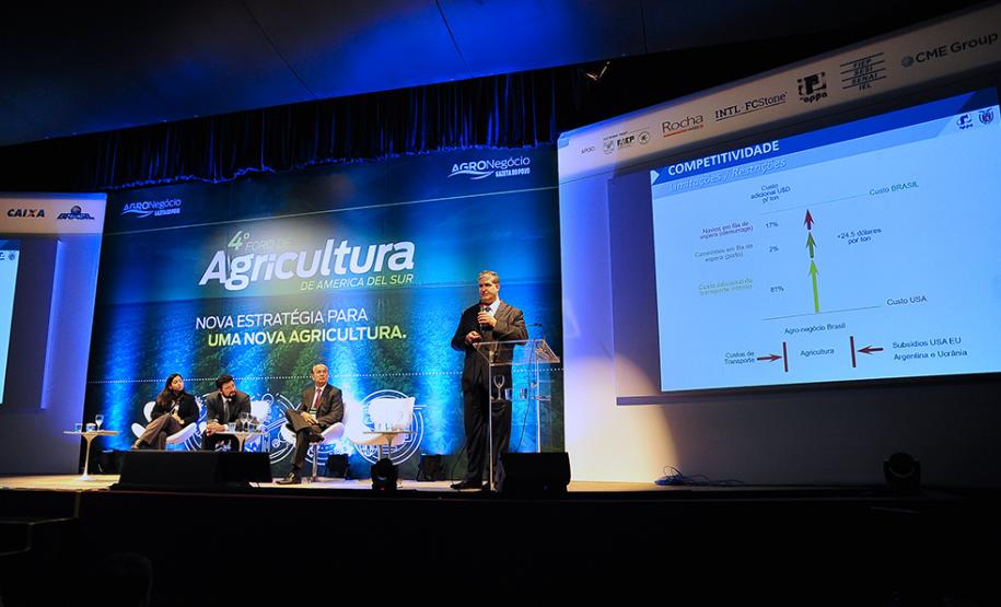 Appa apresenta evolução dos Portos do Paraná no 4º Fórum de Agricultura da América do Sul