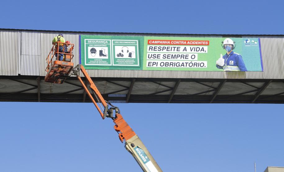 Portos do Paraná intensificam campanha de segurança no trabalho