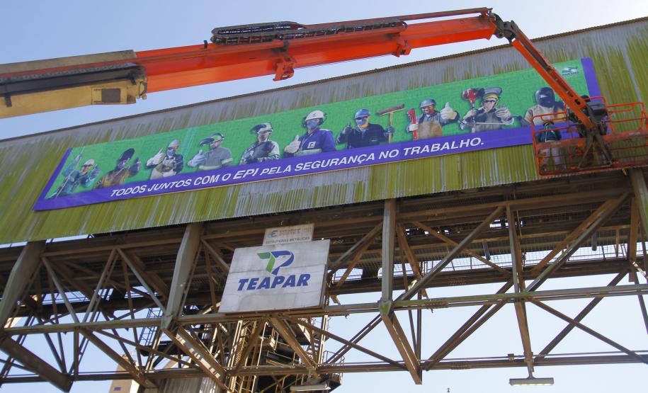 Portos do Paraná intensificam campanha de segurança no trabalho
