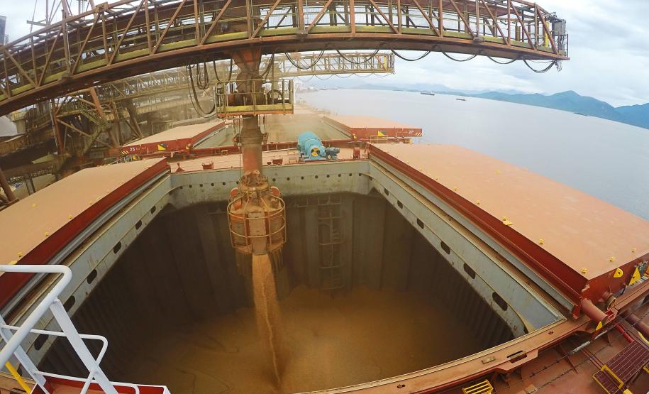 Veículos lideram aumento na movimentação de cargas no Porto de Paranaguá