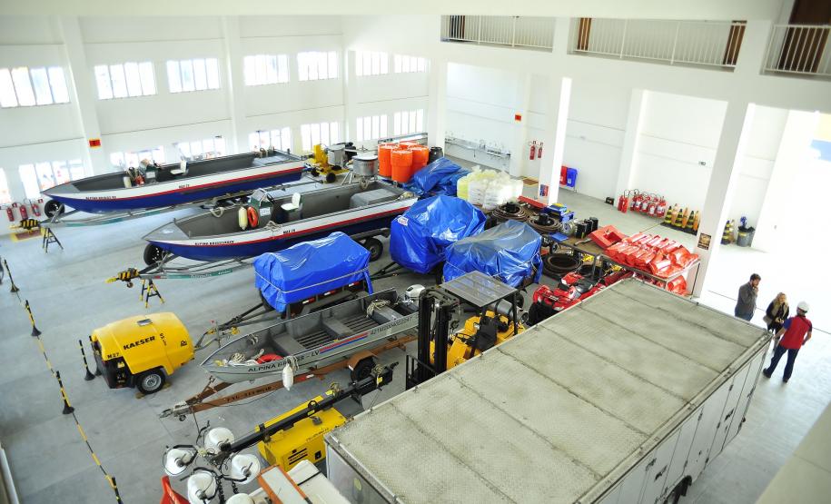 Richa inaugura no Porto de Paranaguá base integrada para emergências ambientais