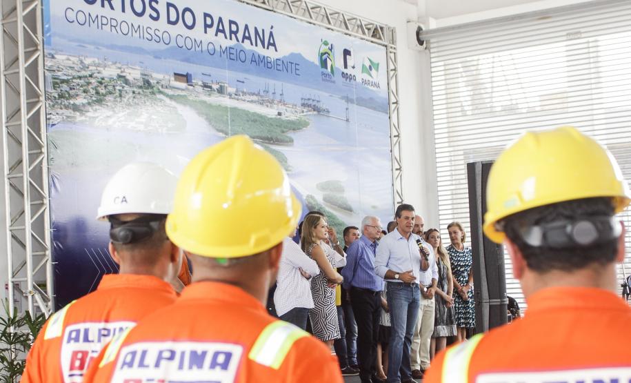 Richa inaugura base integrada para emergências ambientais