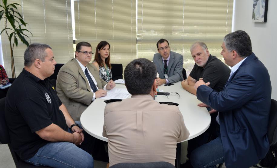 Appa e Secretaria de Segurança discutem ações para o escoamento da safra 2017