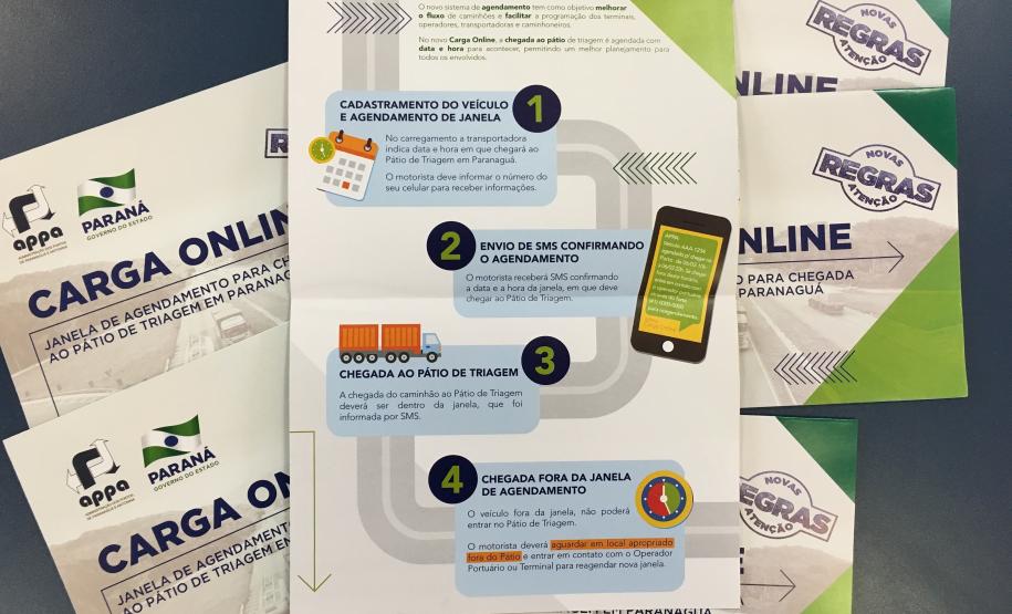 Porto de Paranaguá tem novo sistema de agendamentos para descarga de caminhões