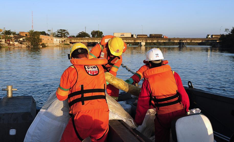 Equipes do Centro de Prontidão Ambiental da Appa atendem ocorrência