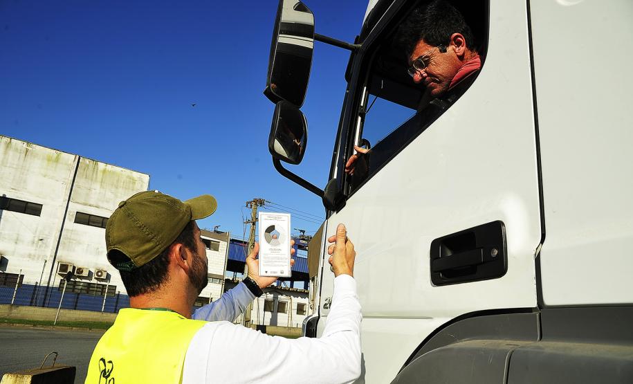 Ação mostra que 95% dos veículos avaliados estão com a manutenção em dia
