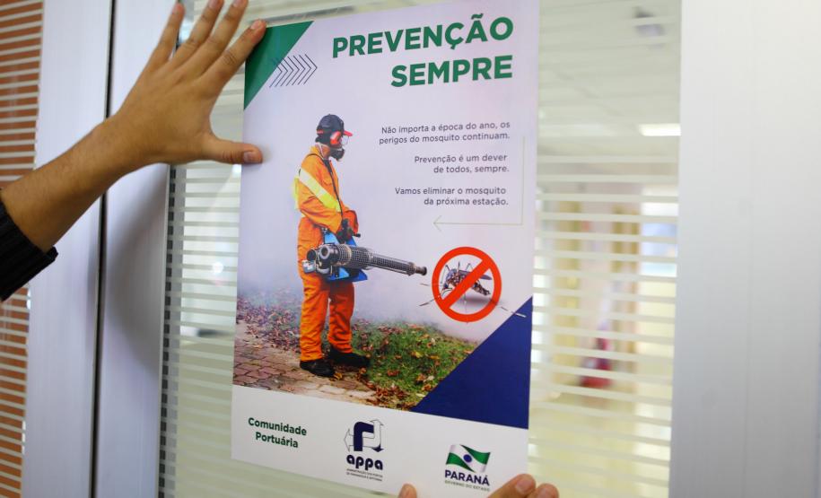 Appa inicia distribuição de materiais da campanha de combate à dengue