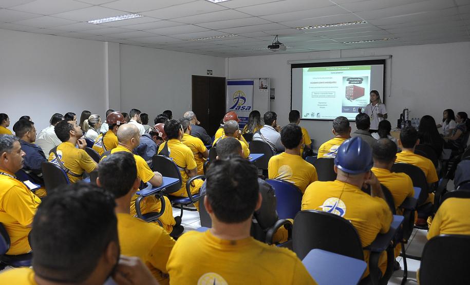 No Dia Nacional da Saúde, Appa reforça campanha de combate à dengue nos terminais portuários