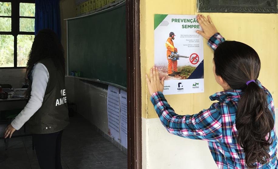 Appa realiza campanha de combate à dengue nas comunidades