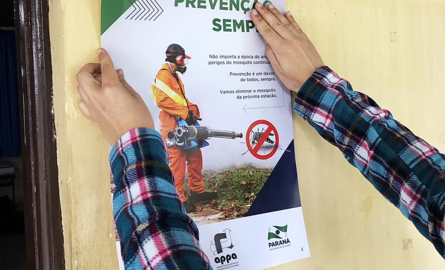 Appa realiza campanha de combate à dengue nas comunidades