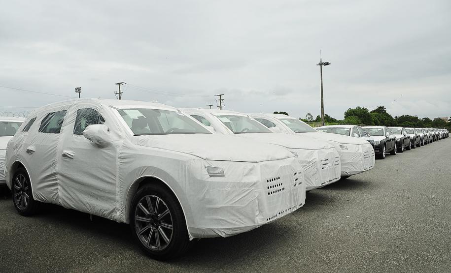 Exportação de veículos por Paranaguá bate recorde