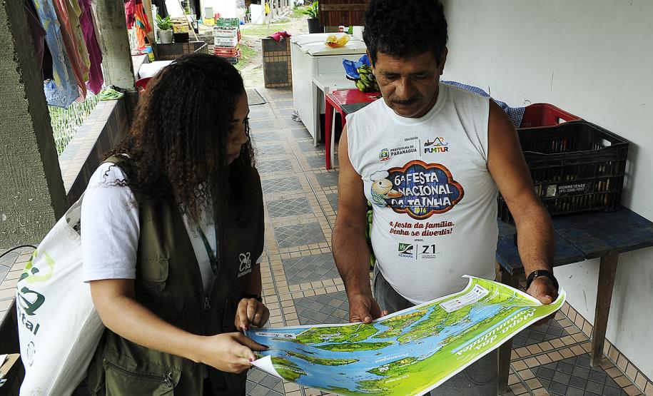 Portos do Paraná lançam mapa socioambiental das ilhas
