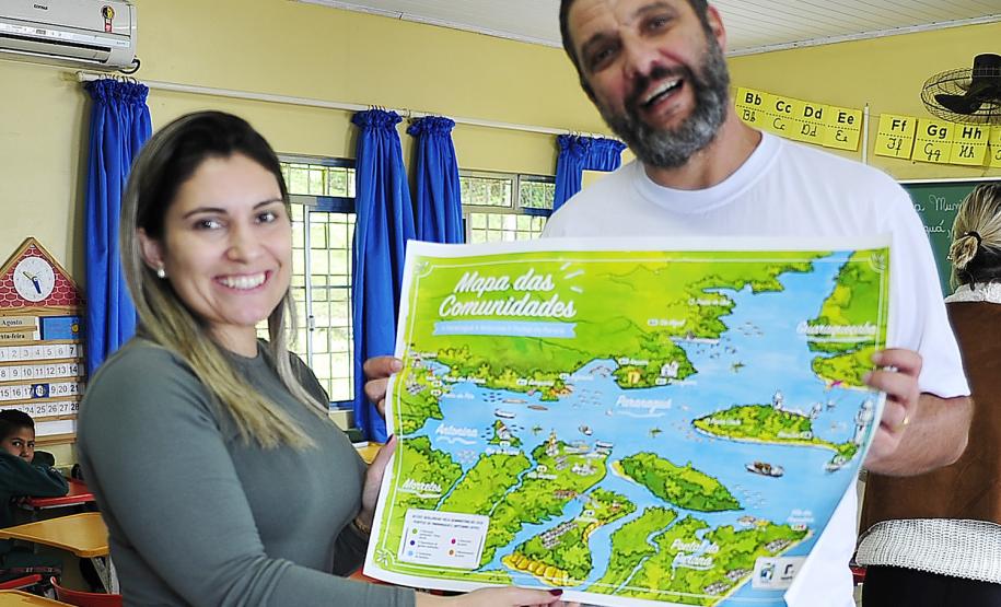 Portos do Paraná lançam mapa socioambiental das ilhas