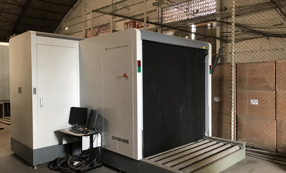 Novo scanner garante segurança em 100% das cargas que passam pelo Porto de Paranaguá