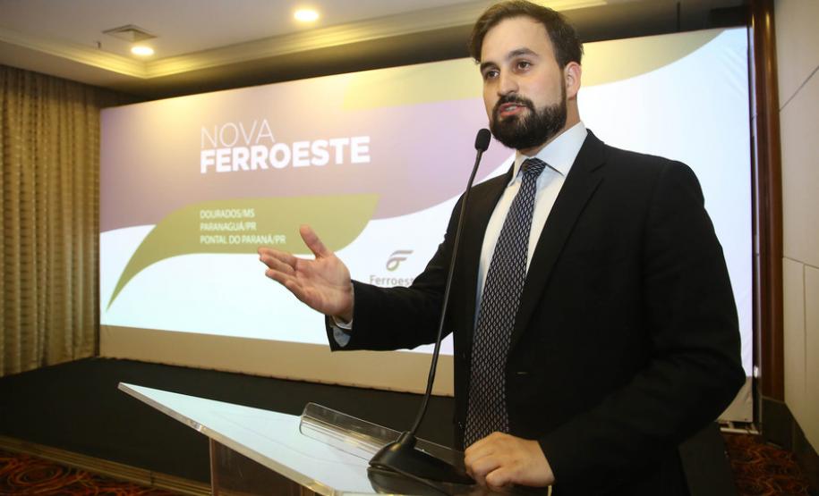 Governo do Estado apresenta projeto de nova ferrovia Governo do Estado apresenta projeto de nova ferrovia