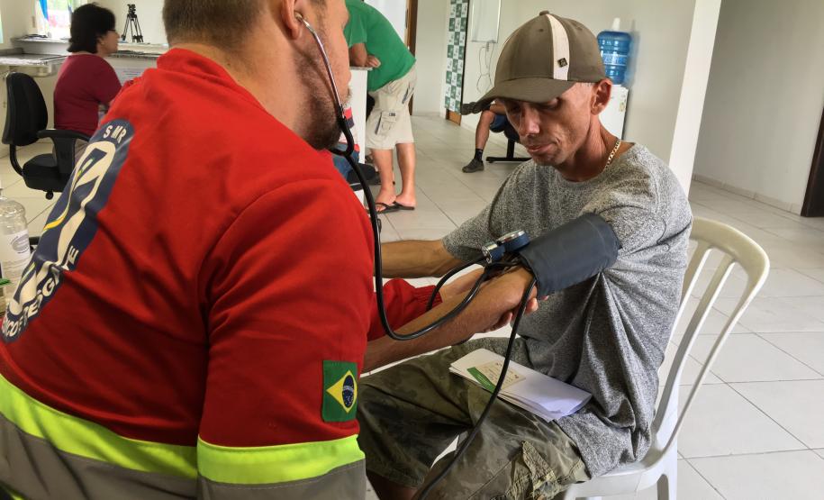 Ação integrada leva serviços e orientações a caminhoneiros no Pátio de Triagem