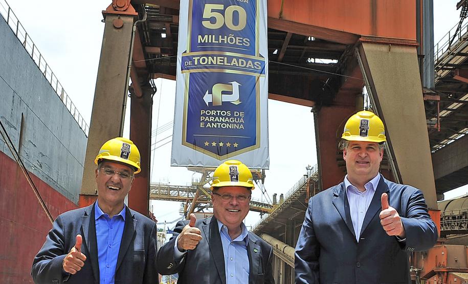 Porto de Paranaguá atinge a marca de 50 milhões de toneladas