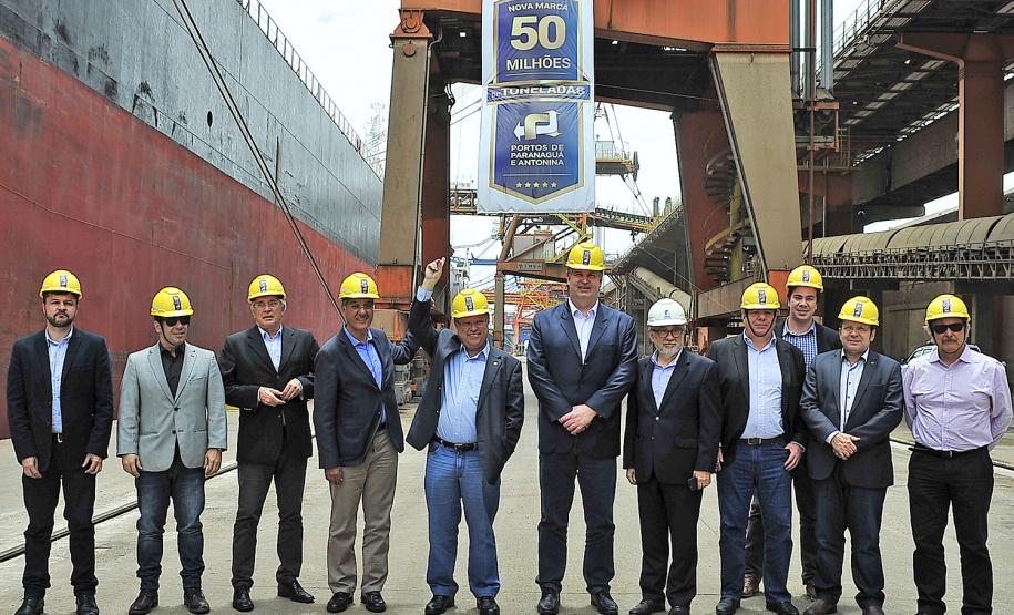Porto de Paranaguá atinge a marca de 50 milhões de toneladas