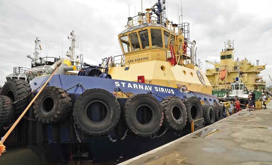 Maior rebocador já fabricado no Brasil vai atuar em Paranaguá