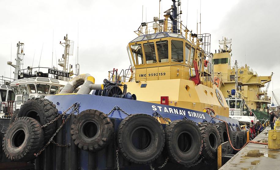 Maior rebocador já fabricado no Brasil vai atuar em Paranaguá