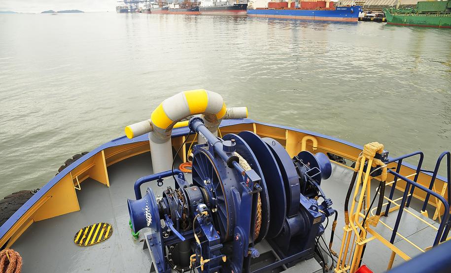 Maior rebocador já fabricado no Brasil vai atuar em Paranaguá