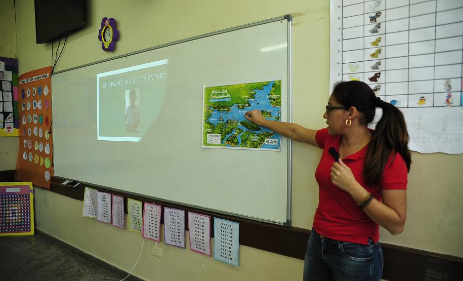 Mapa criado pela Appa é usado em salas de aula do Litoral