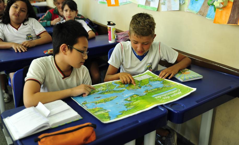 Mapa criado pela Appa é usado em salas de aula do Litoral