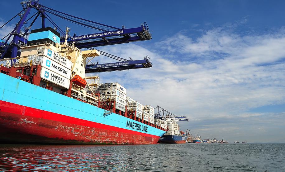 Movimentação do Porto de Paranaguá cresce o dobro da média nacional