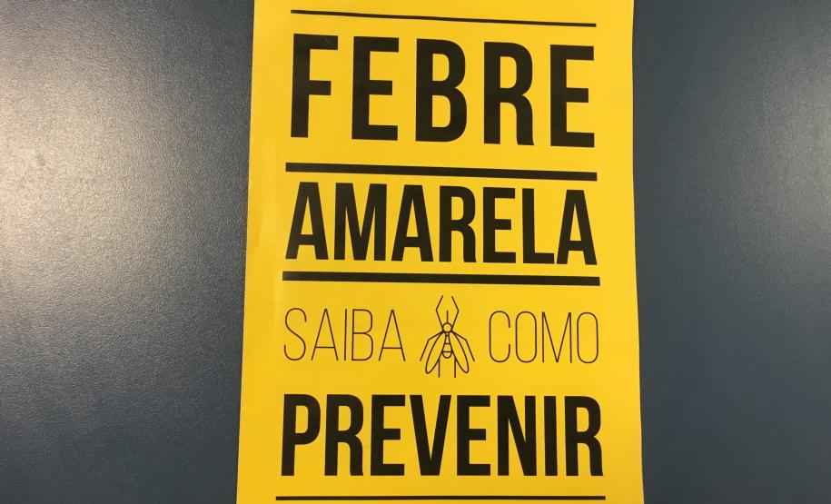 Porto de Paranaguá lança campanha contra a febre amarela no Pátio de Triagem