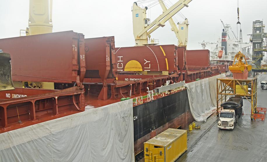 Rússia é um dos principais destinos do Porto de Paranaguá