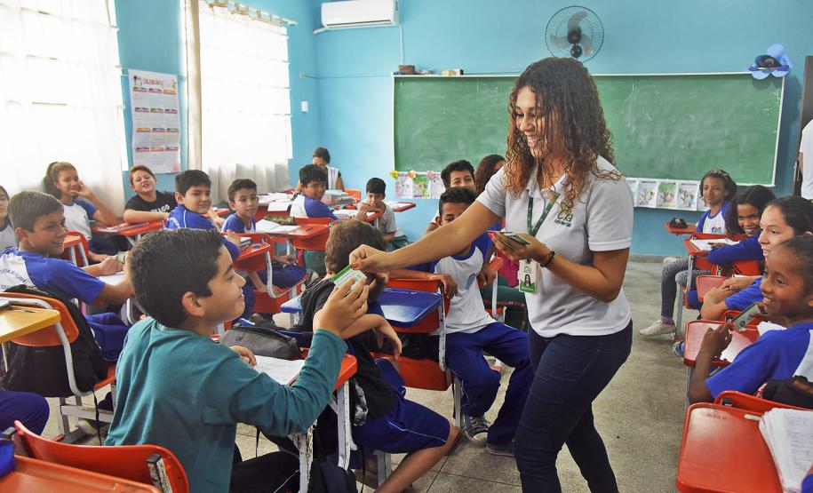 Mais de 3,6 mil crianças já foram beneficiadas pela Educação Ambiental
dos Portos do Paraná