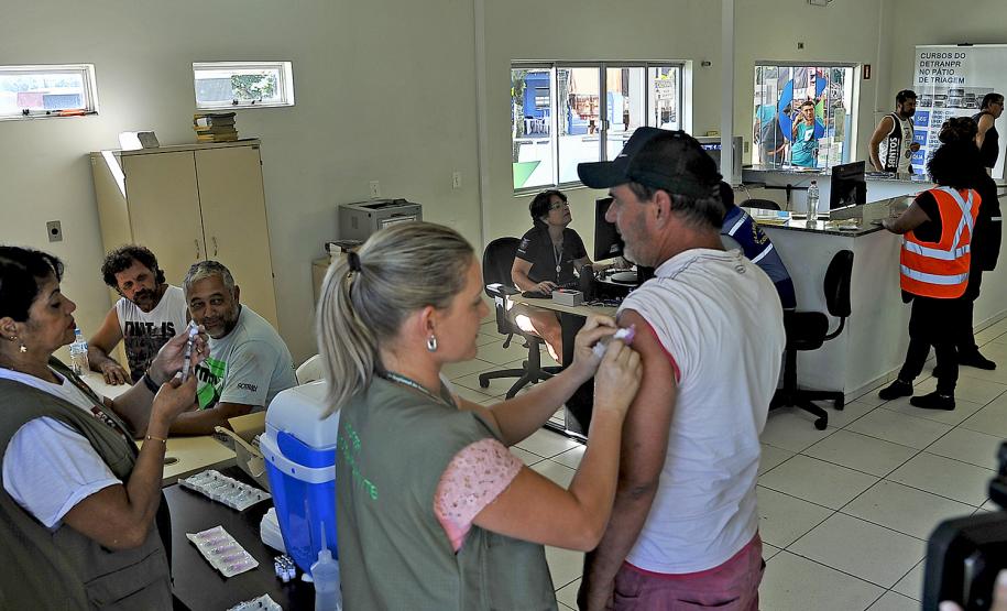 Pátio de Triagem recebe mais uma edição do “Saúde em Ação”